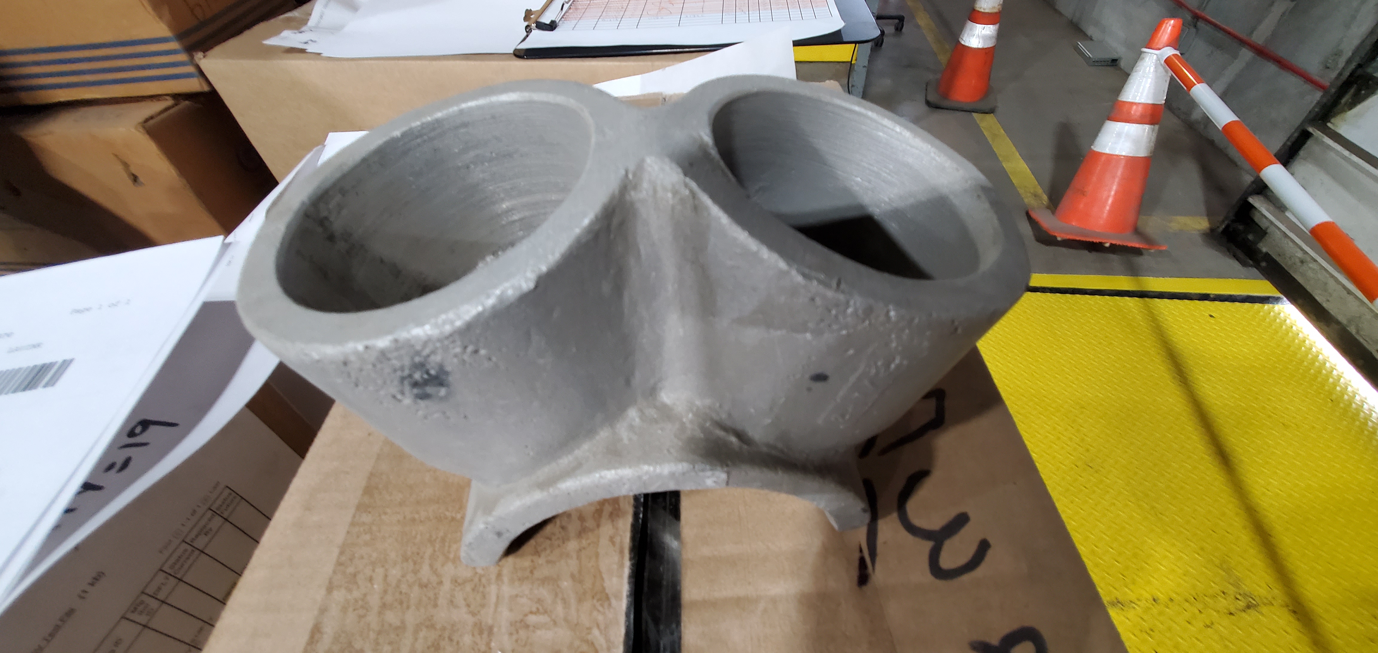 CONNECTOR, V-BRACE WLD AL 3-1/2 TBG EXT